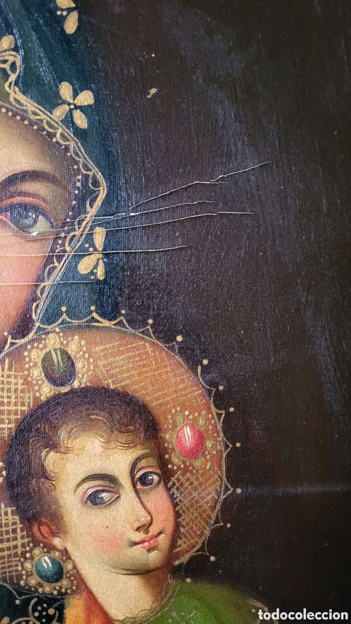 Arte: Cuadro Cuzque&ntilde;o &oacute;leo sobre lienzo - Foto 9