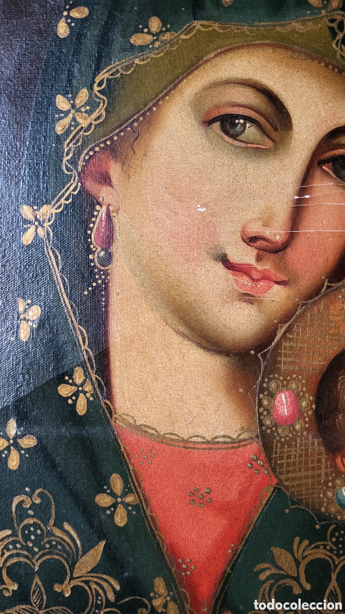 Arte: Cuadro Cuzque&ntilde;o &oacute;leo sobre lienzo - Foto 17