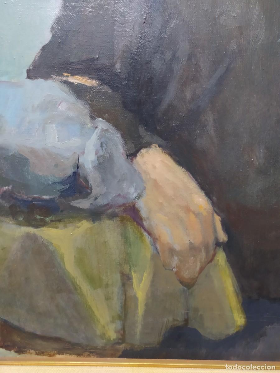Arte: Oleo sobre lienzo. Carlos Gil. Arrantzale. - Foto 2