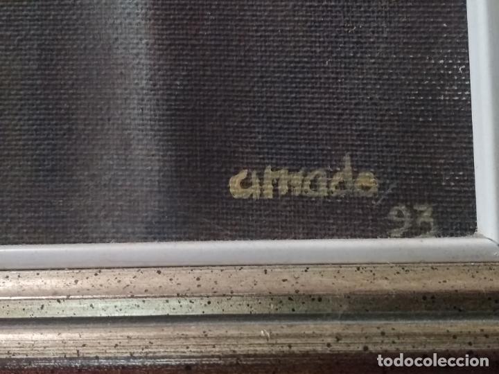Arte: CUADRO TITULADO: TORO. - AUTOR: AMADO 93. - Foto 3