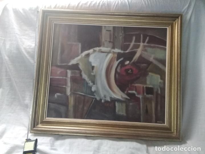 Arte: CUADRO TITULADO: TORO. - AUTOR: AMADO 93. - Foto 1