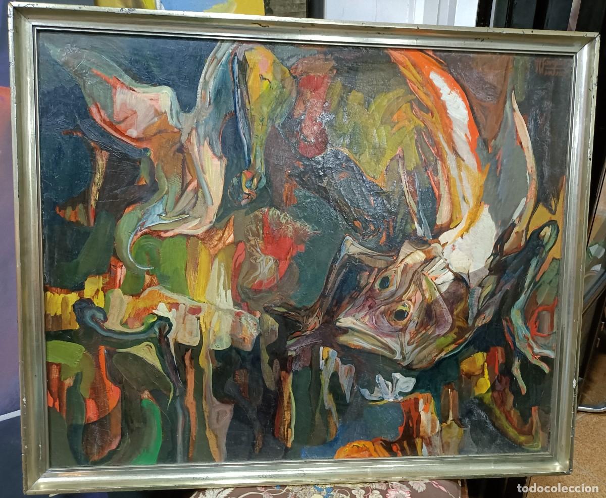 Arte: JOS&Eacute; M&Aacute;RQUEZ. EL ACECHO. O/L - Foto 2