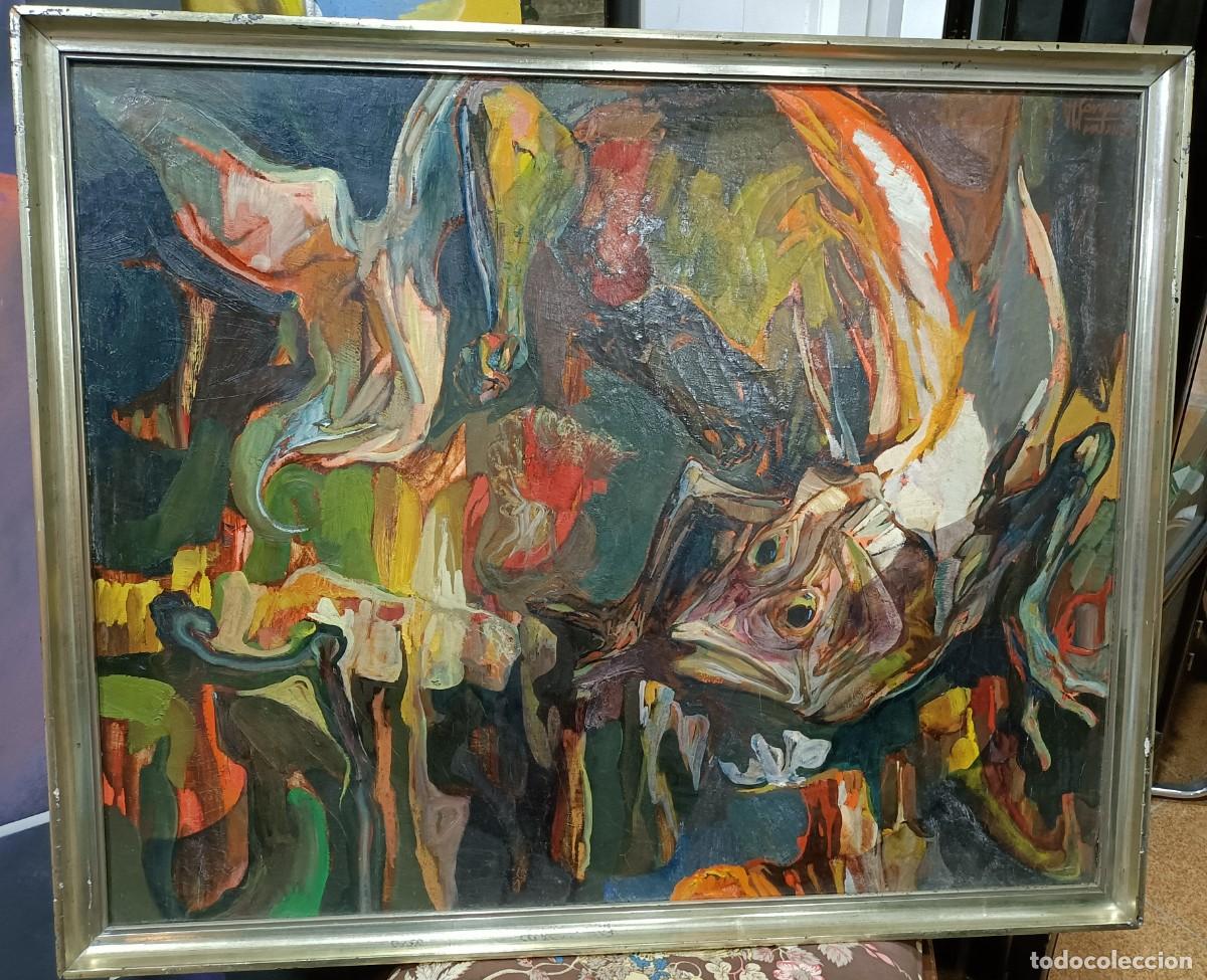 Arte: JOS&Eacute; M&Aacute;RQUEZ. EL ACECHO. O/L - Foto 3