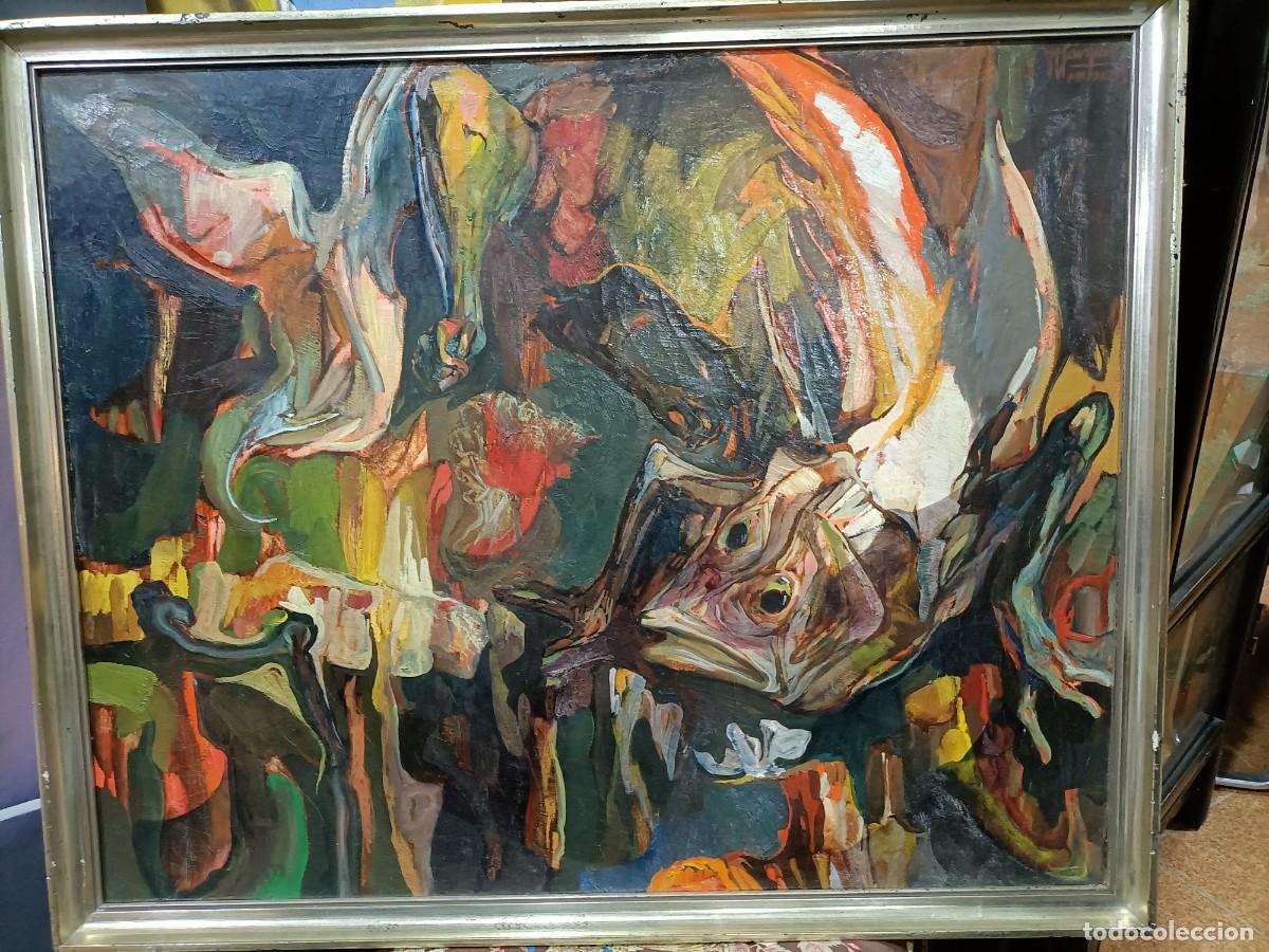 Arte: JOS&Eacute; M&Aacute;RQUEZ. EL ACECHO. O/L - Foto 6