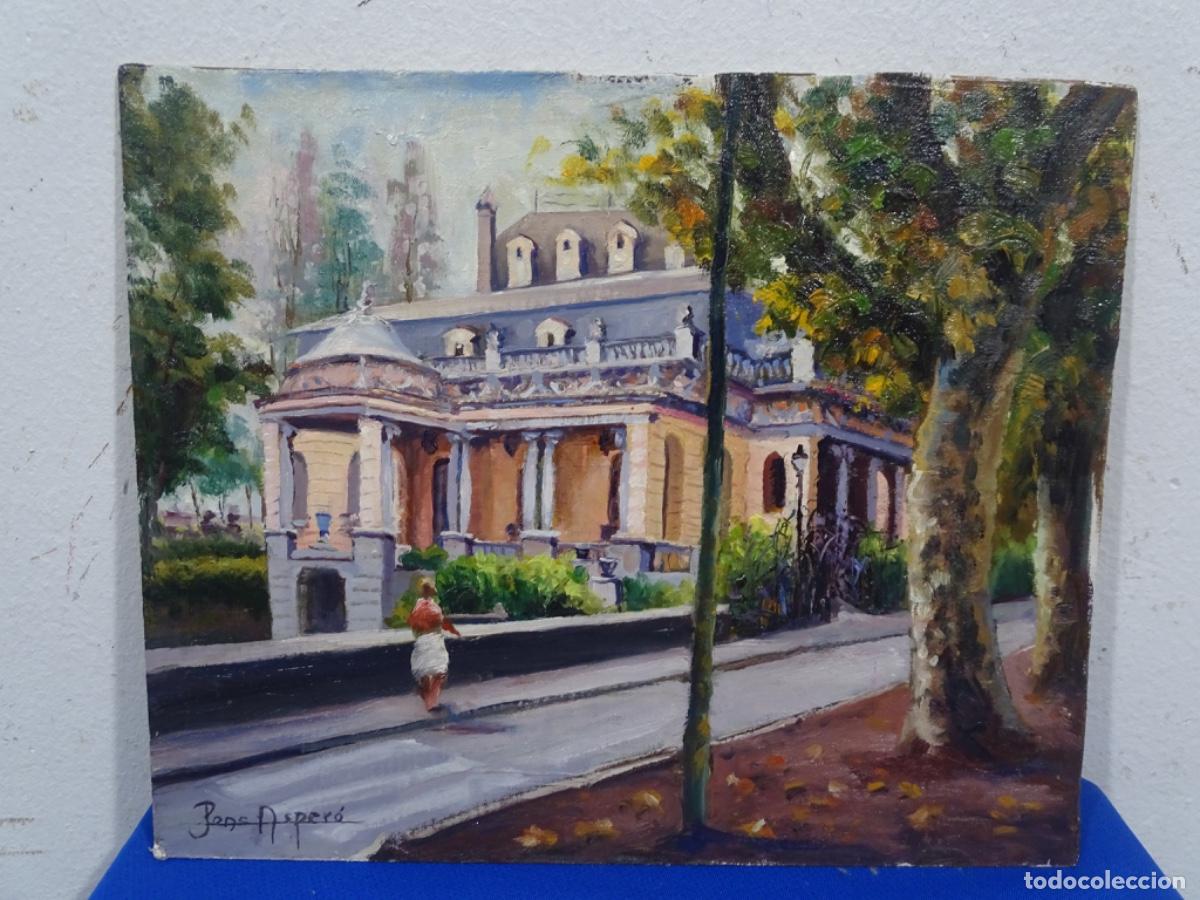 Arte: &Oacute;LEO SOBRE TABLEX DE PONS ASPER&Ograve;. ESCUELA OLOT. - Foto 1