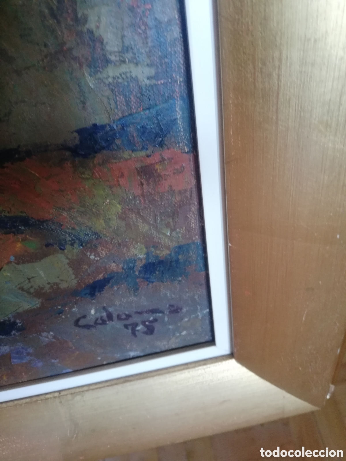 Arte: Cuadro de Avila desde los 4 Postes. De Colomo - Foto 5