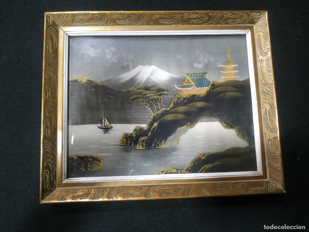 Arte: CUADRO PINTURA JAPONESA E - Foto 1