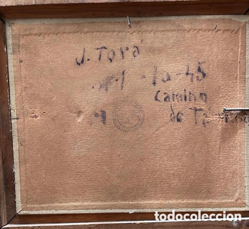 Arte: Oleo de Juan Tor&aacute; de a&ntilde;o 45 - Foto 3