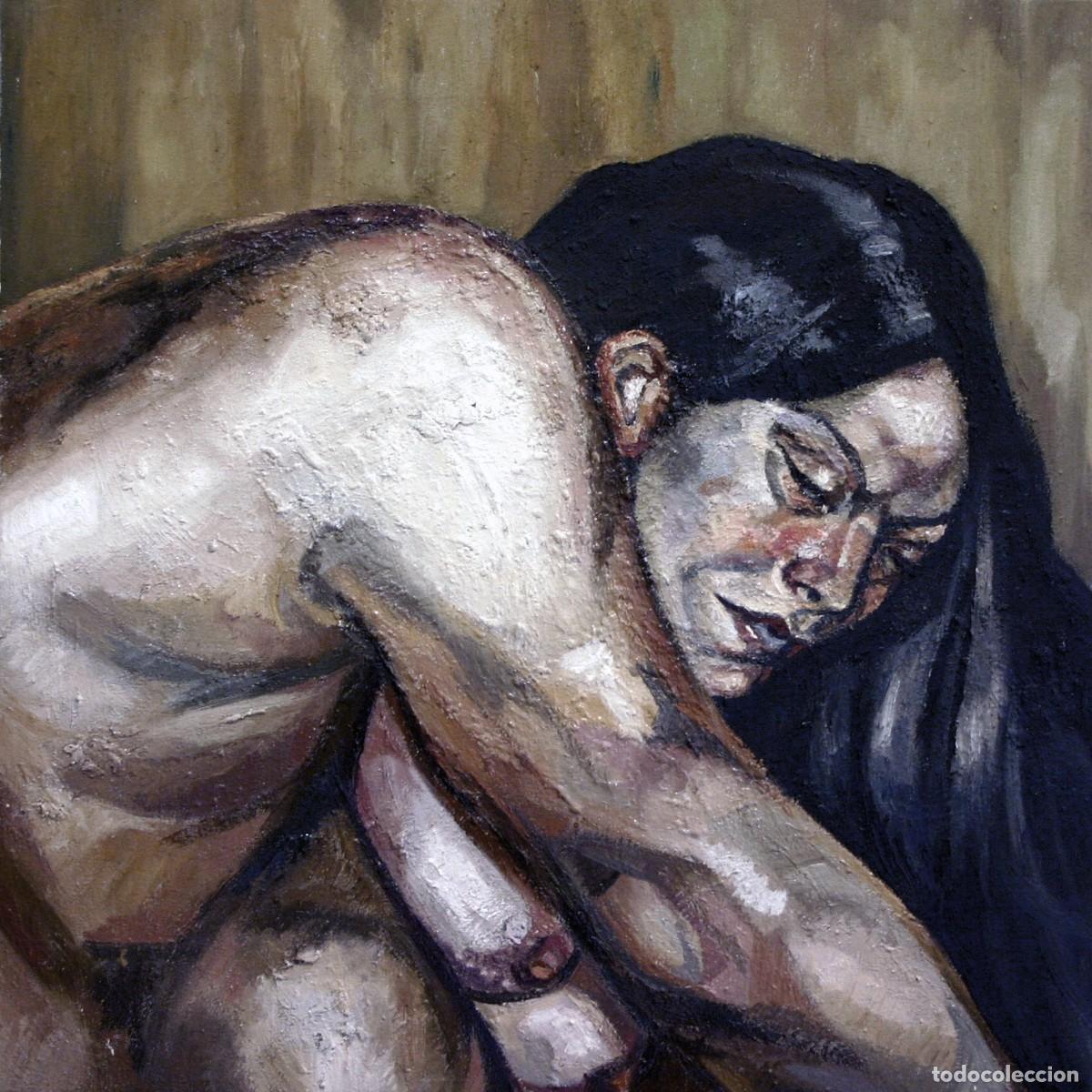 Arte: Pintura contempor&aacute;nea figurativa retrato mujer desnuda
