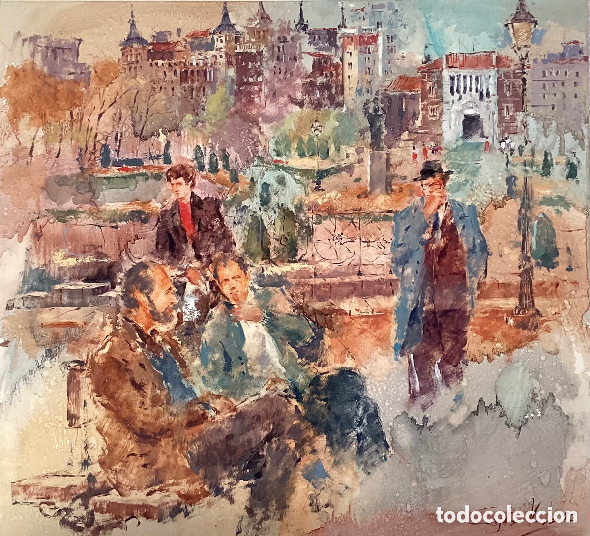 Arte: COSTA VILA. &ldquo; EL RETIR&Oacute; &ldquo; - Foto 1