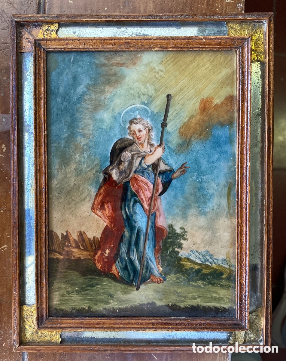 Arte: PINTURA SANTIAGO AP&Oacute;STOL S.XVIII