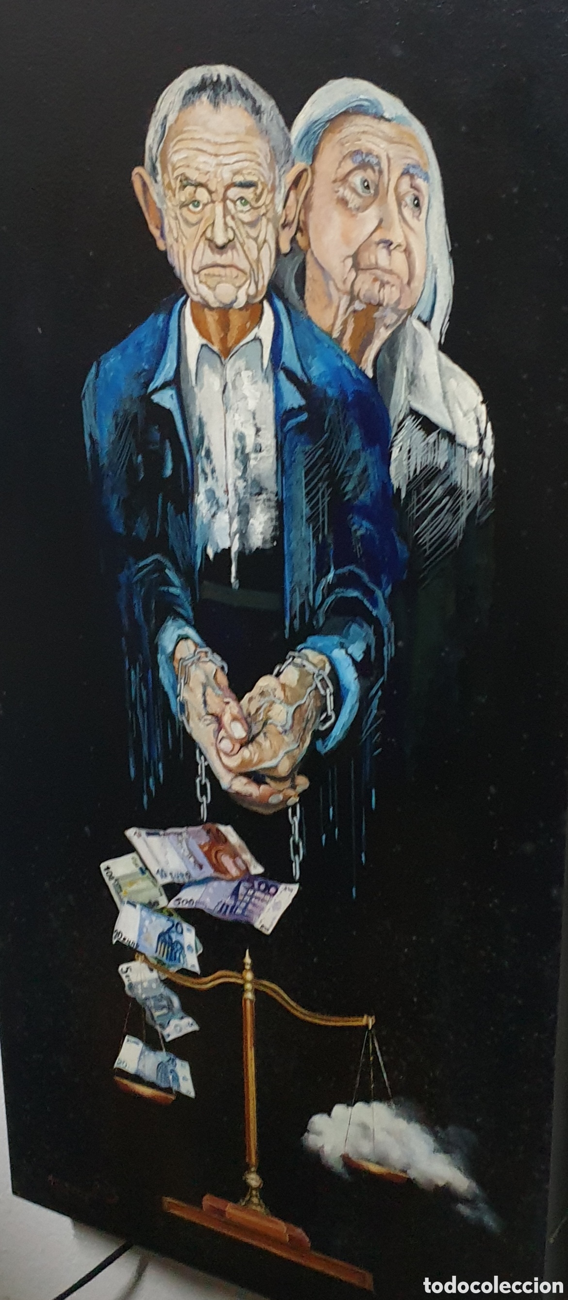 Arte: &Oacute;leo sobre lienzo Marcor - Foto 1