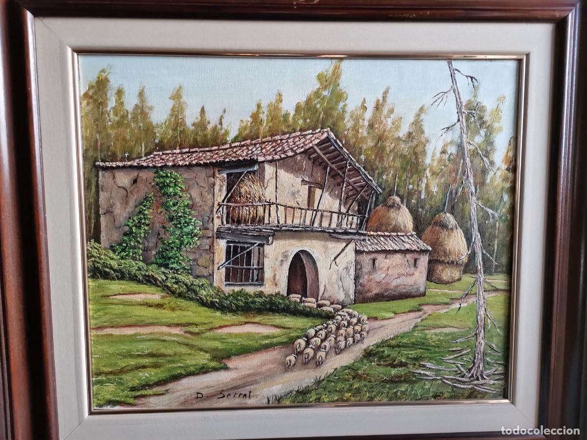 Arte: Cuadro al oleo de D. Serrat - Foto 3