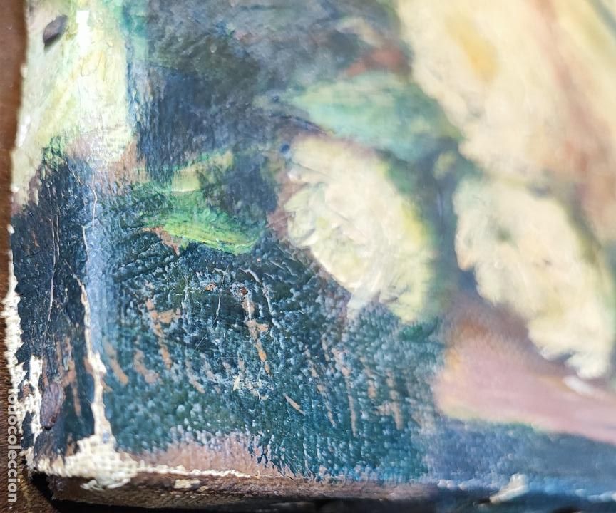 Arte: BODEGON FLORES, OLEO SOBRE TELA - Foto 4