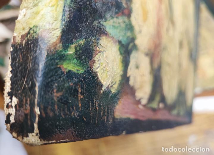 Arte: BODEGON FLORES, OLEO SOBRE TELA - Foto 5