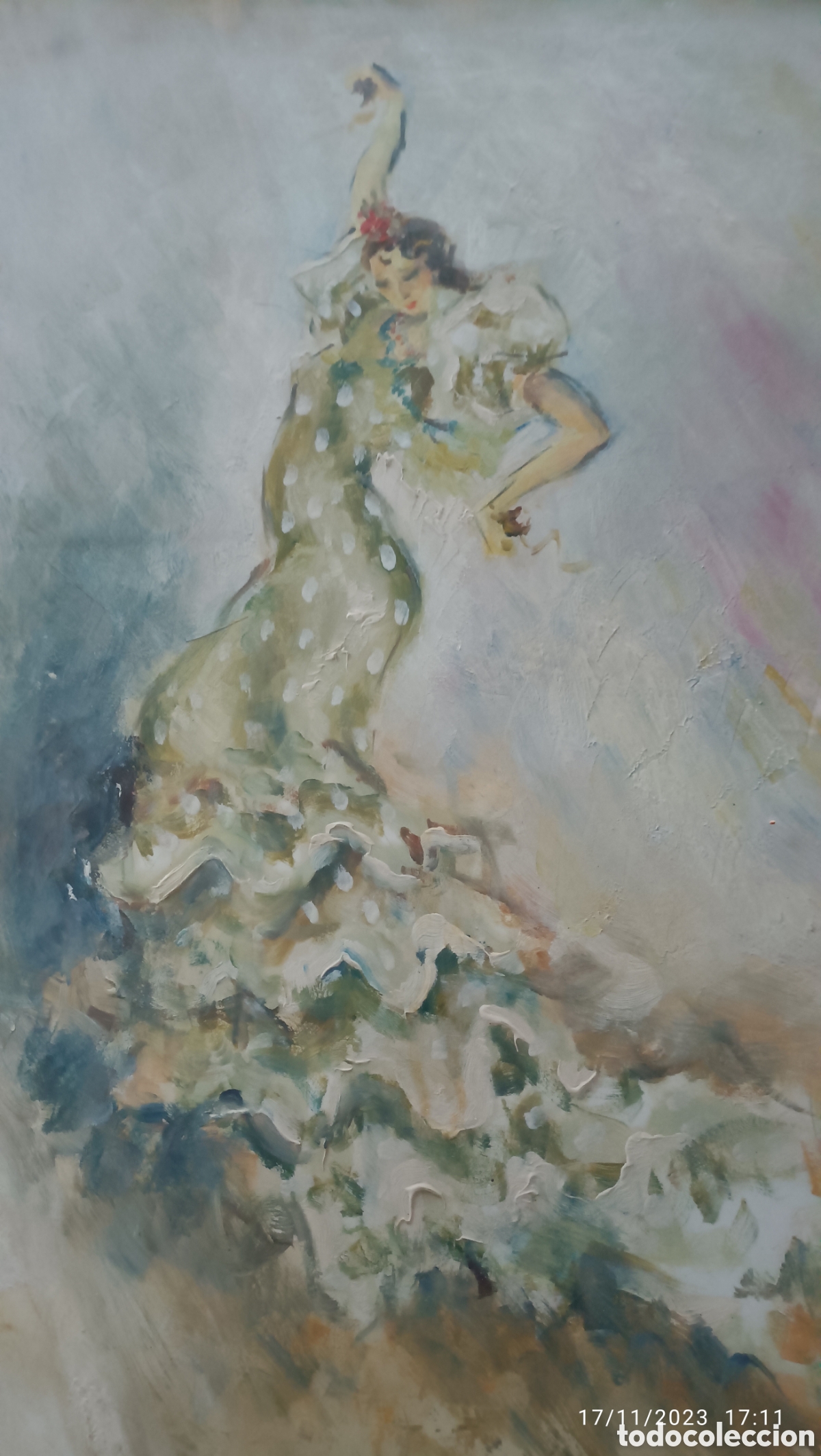 Arte: Gitana pintura de Armengol Terres - Foto 1