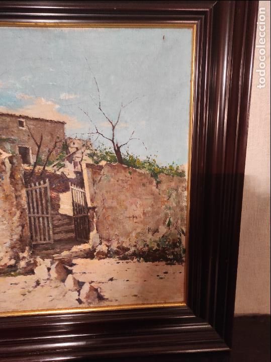 Arte: oleo sobe lienzo casas - Foto 3