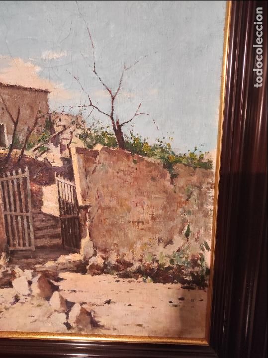 Arte: oleo sobe lienzo casas - Foto 6