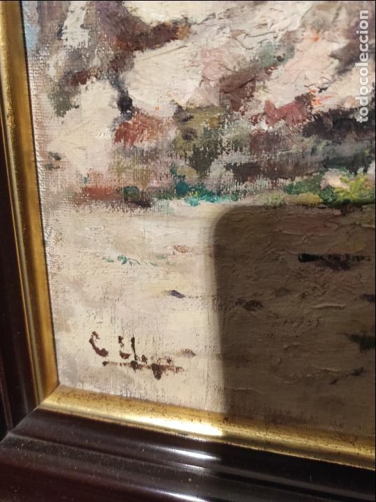 Arte: oleo sobe lienzo casas - Foto 8