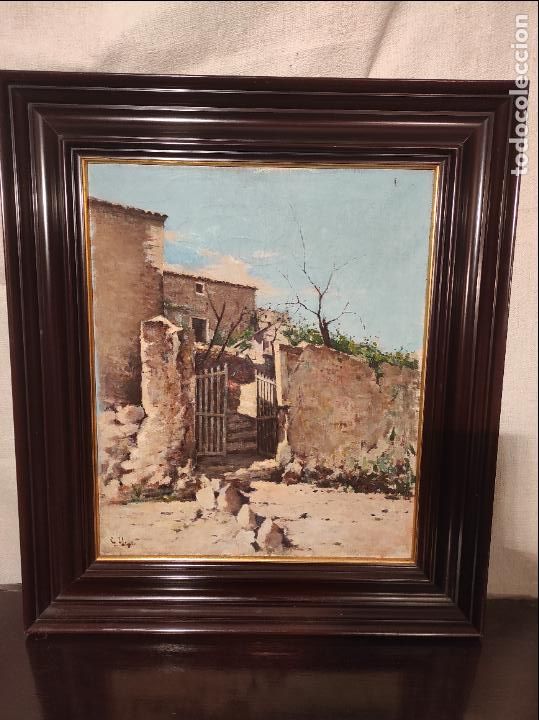 Arte: oleo sobe lienzo casas - Foto 1