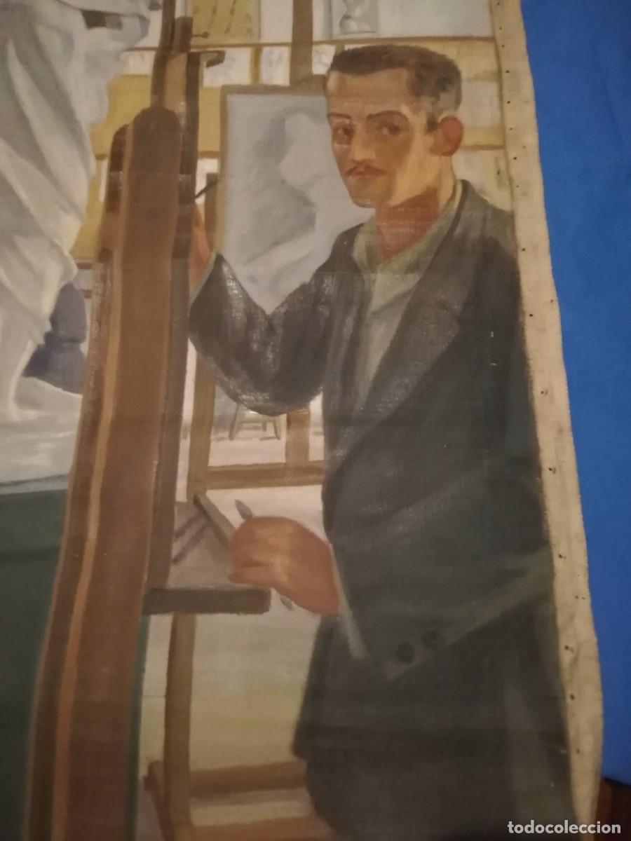 Arte: 2 Lienzos al &oacute;leo. P. Ysla 1945 - Foto 3