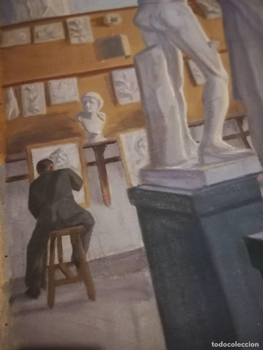 Kunst: 2 Lienzos al &oacute;leo. P. Ysla 1945