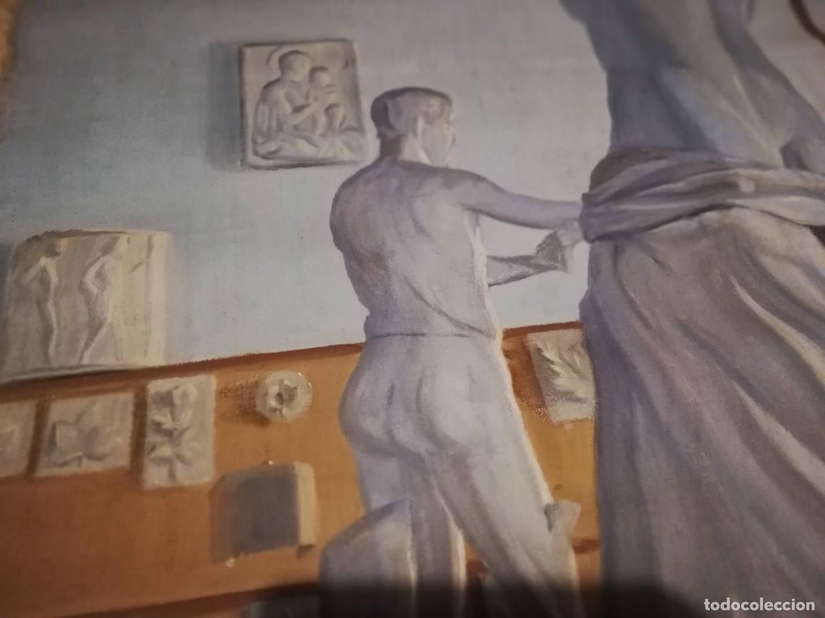 Arte: 2 Lienzos al &oacute;leo. P. Ysla 1945 - Foto 5