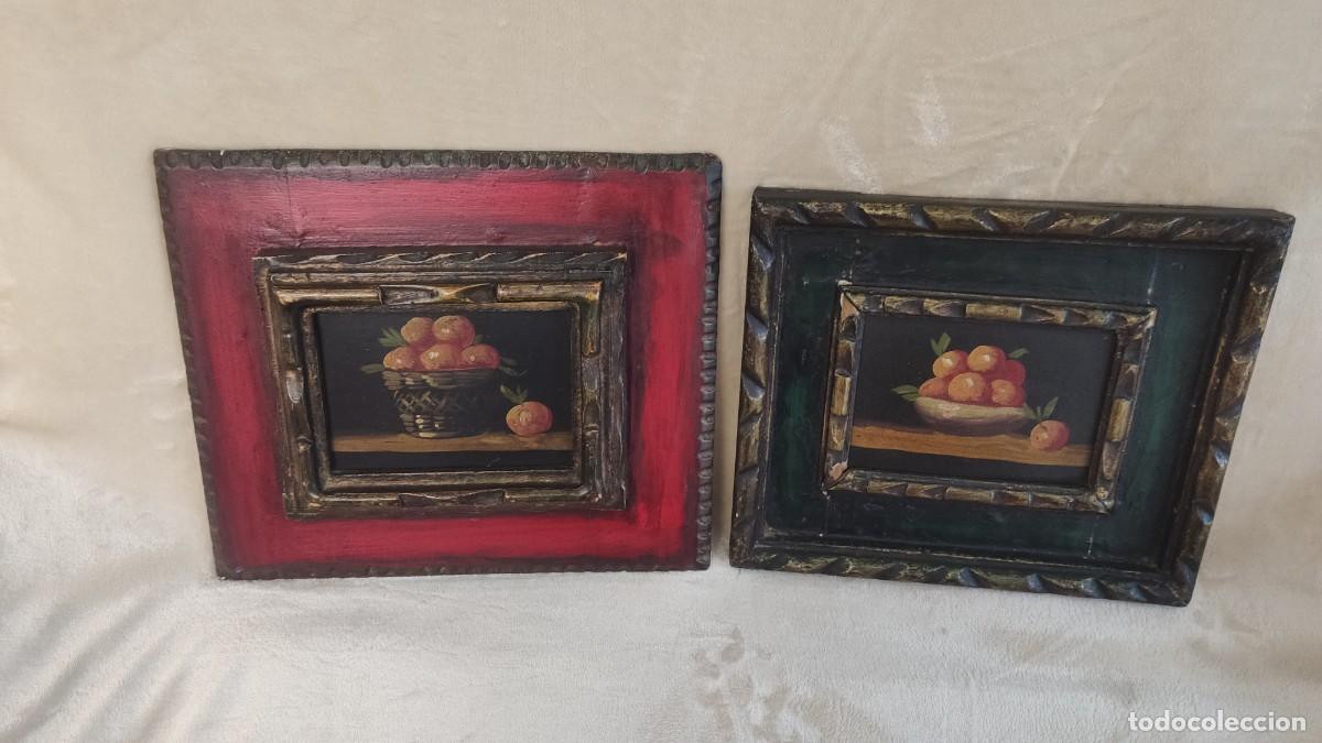 Arte: PAREJA DE BODEGONES ANTIGUOS - Foto 1
