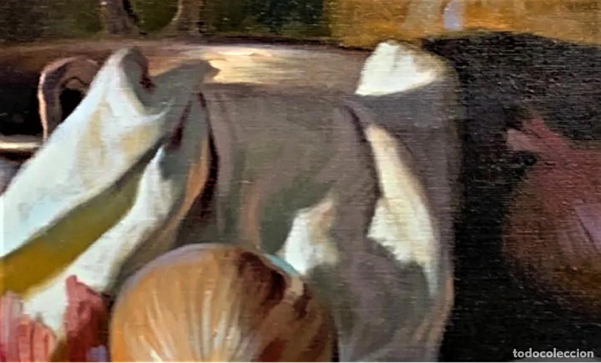 Arte: BODEGON CON AJOS CEBOLLAS Y COBRE - Foto 9