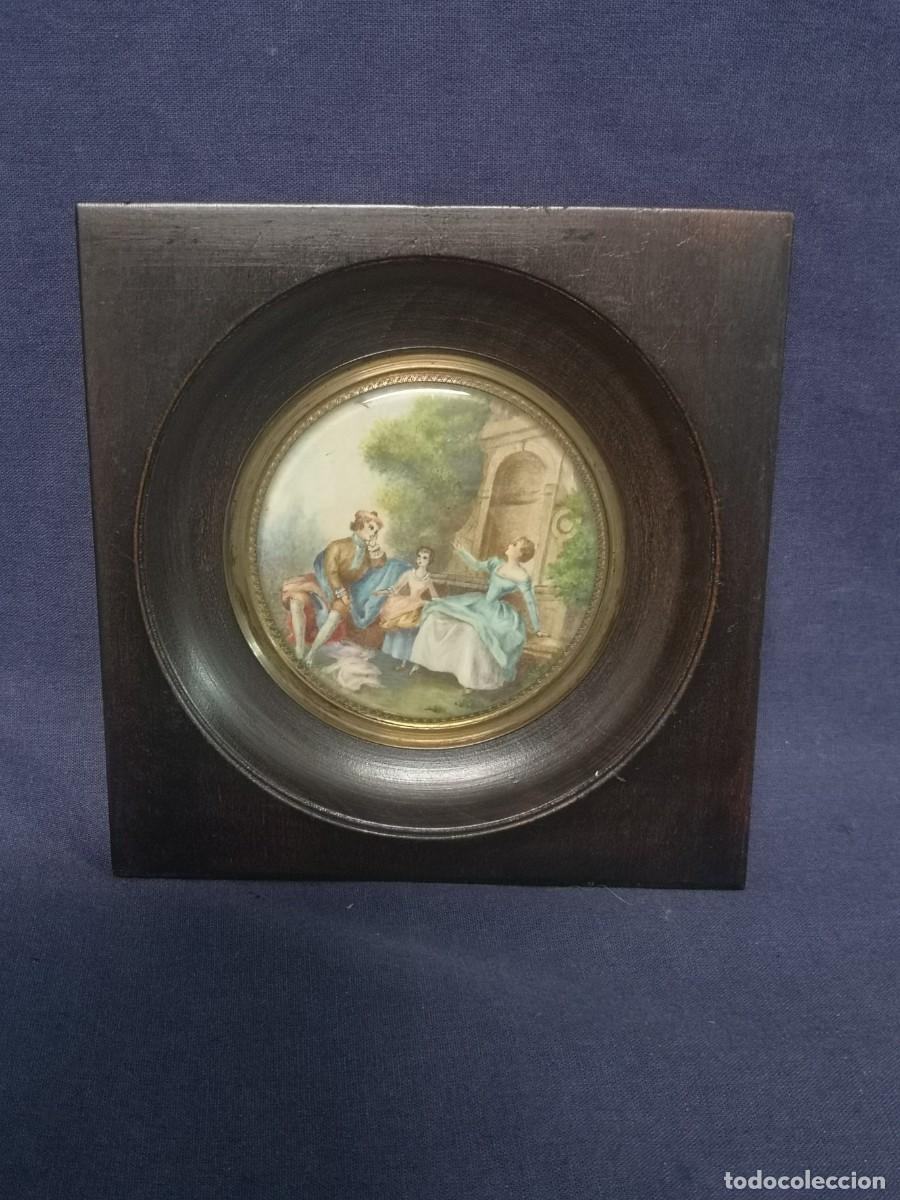Arte: MINIATURA EUROPEA SOBRE PLACA - Foto 2
