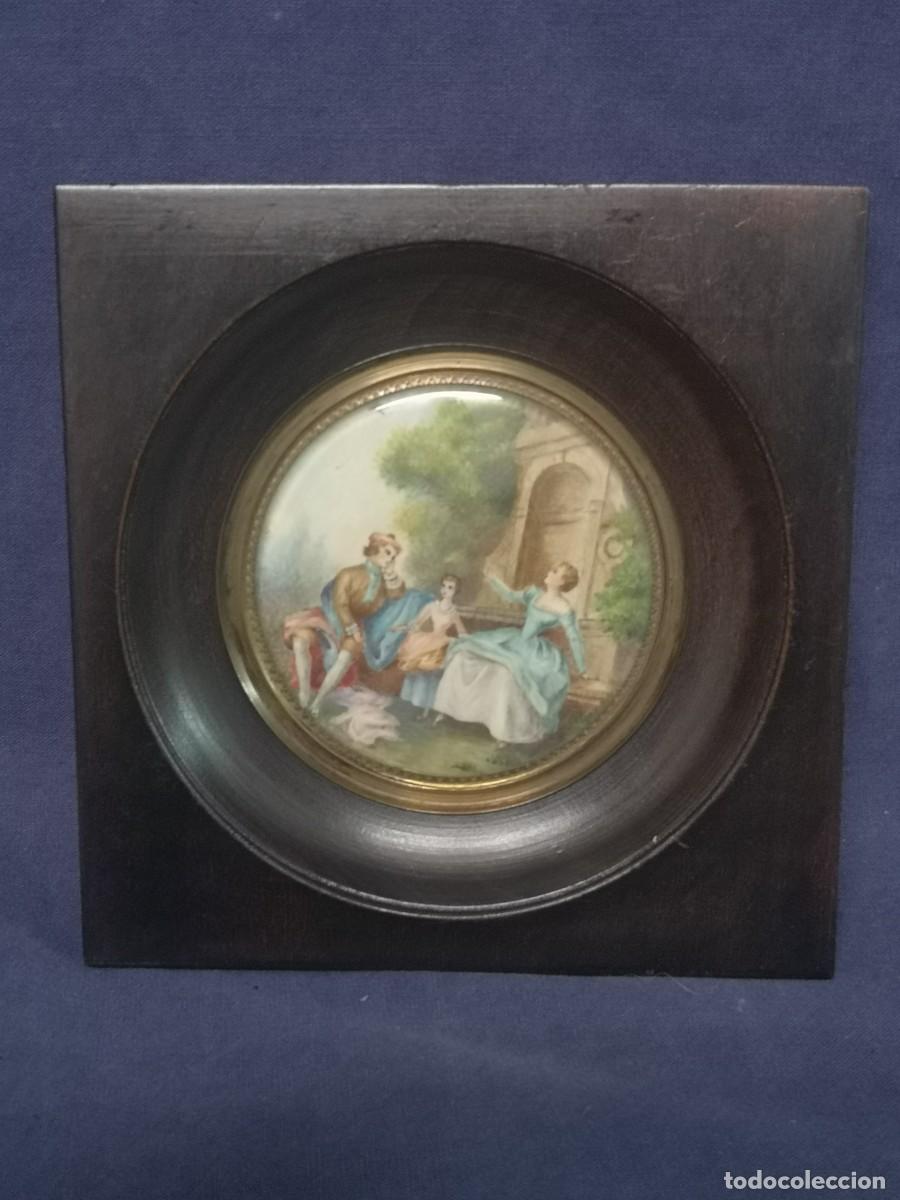 Arte: MINIATURA EUROPEA SOBRE PLACA - Foto 6