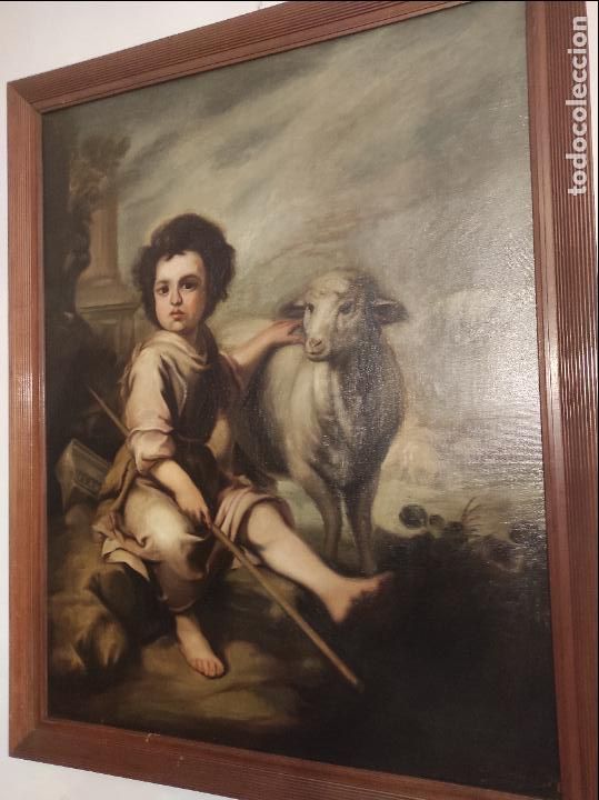 Arte: oleo sobre lienzo san juanito - Foto 2
