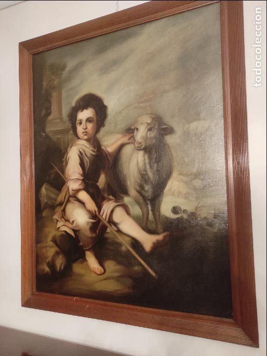 Arte: oleo sobre lienzo san juanito - Foto 6