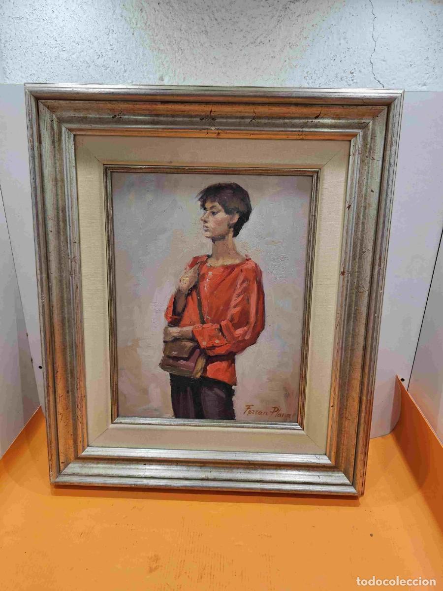 Arte: FERRAN ANDREU PLANAS RETRATO CHICA - Foto 1