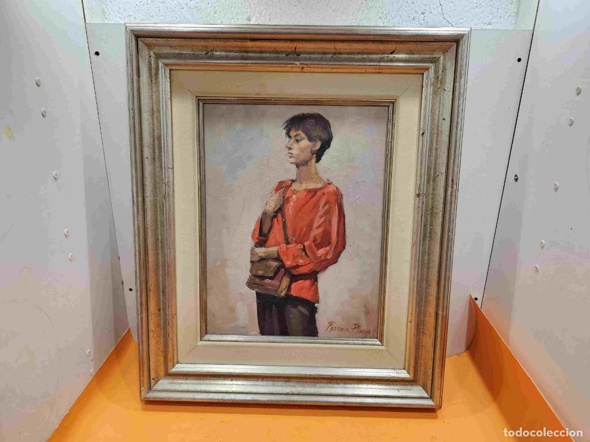 Arte: FERRAN ANDREU PLANAS RETRATO CHICA - Foto 2