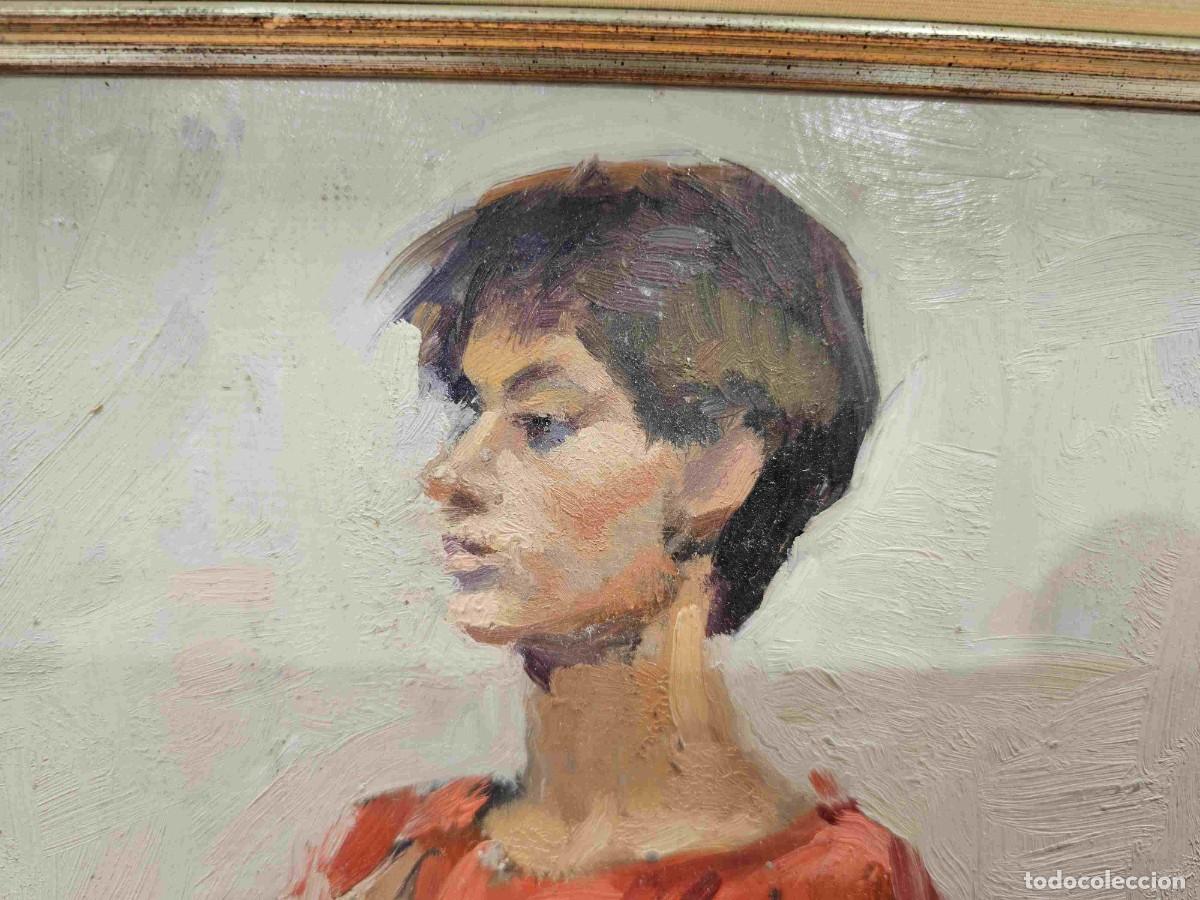 Arte: FERRAN ANDREU PLANAS RETRATO CHICA - Foto 3