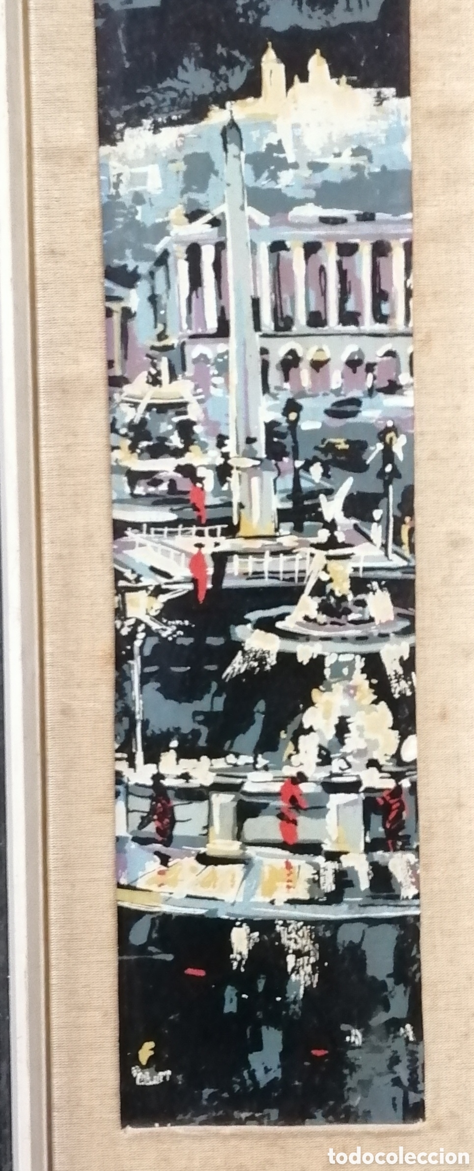 Arte: &Oacute;leo sobre tablex firmado. - Foto 5