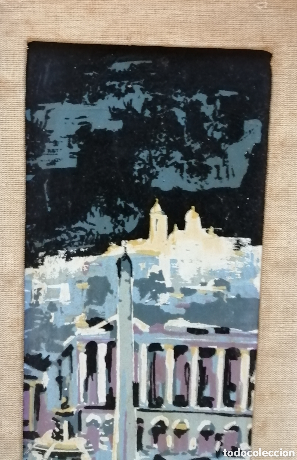 Arte: &Oacute;leo sobre tablex firmado. - Foto 12