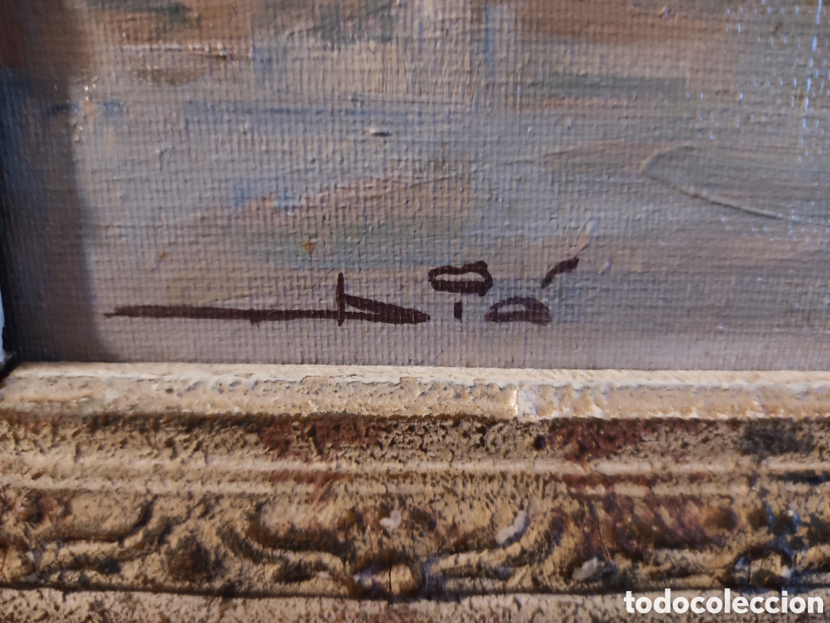 Arte: Firmado bio ( Rio Llobregat, el Vila) - Foto 2