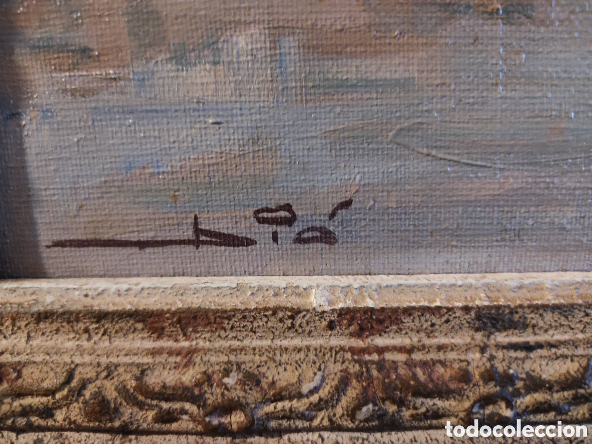 Arte: Firmado bio ( Rio Llobregat, el Vila) - Foto 3