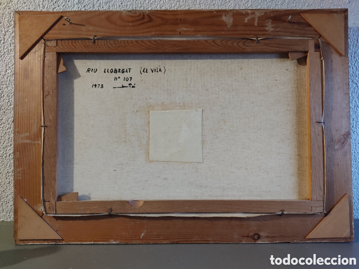 Arte: Firmado bio ( Rio Llobregat, el Vila) - Foto 6