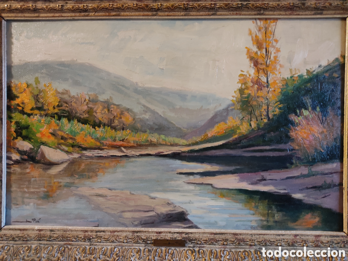 Arte: Firmado bio ( Rio Llobregat, el Vila) - Foto 7