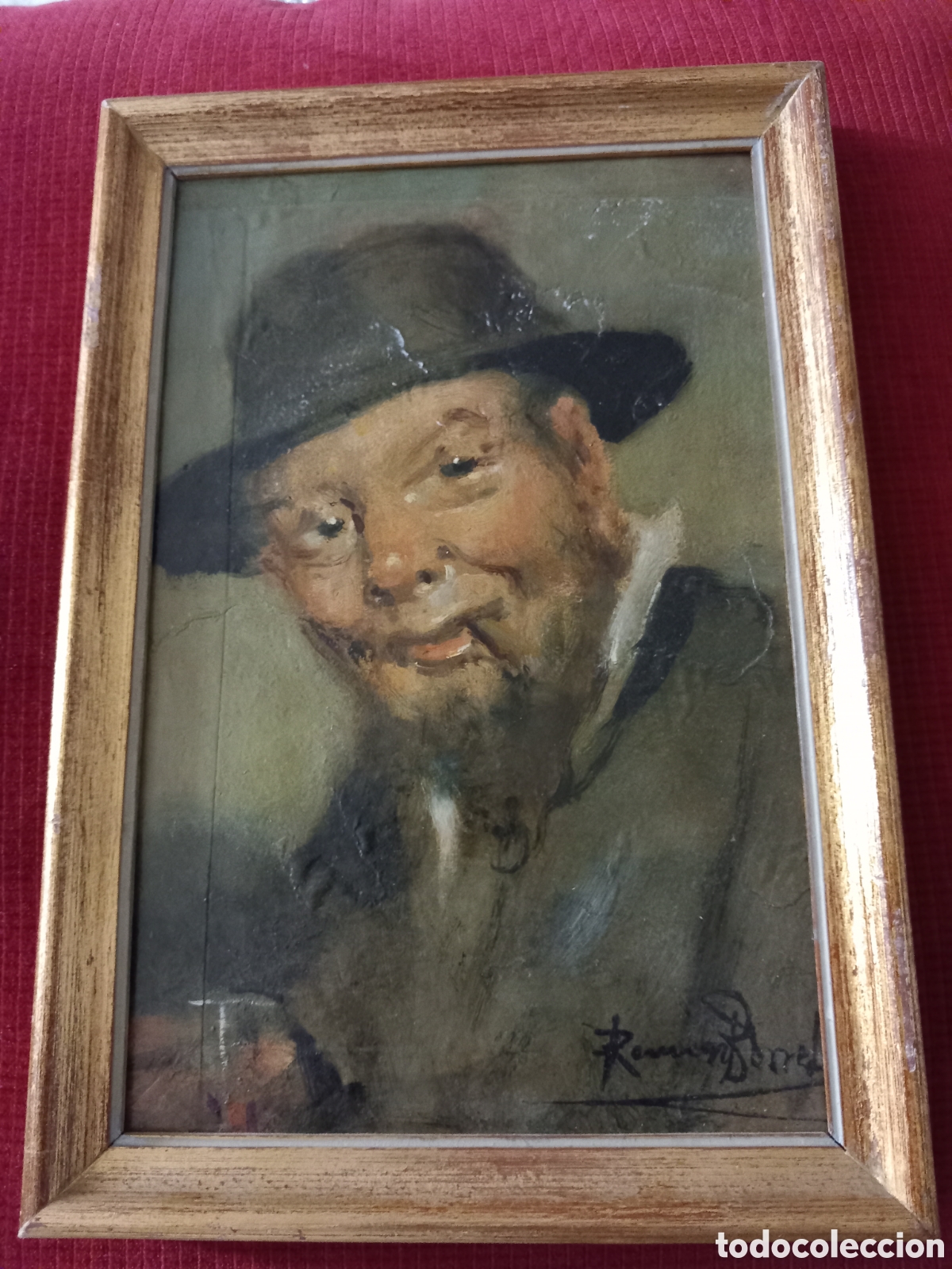 Arte: retrato oleo Ram&oacute;n Borrell - Foto 1