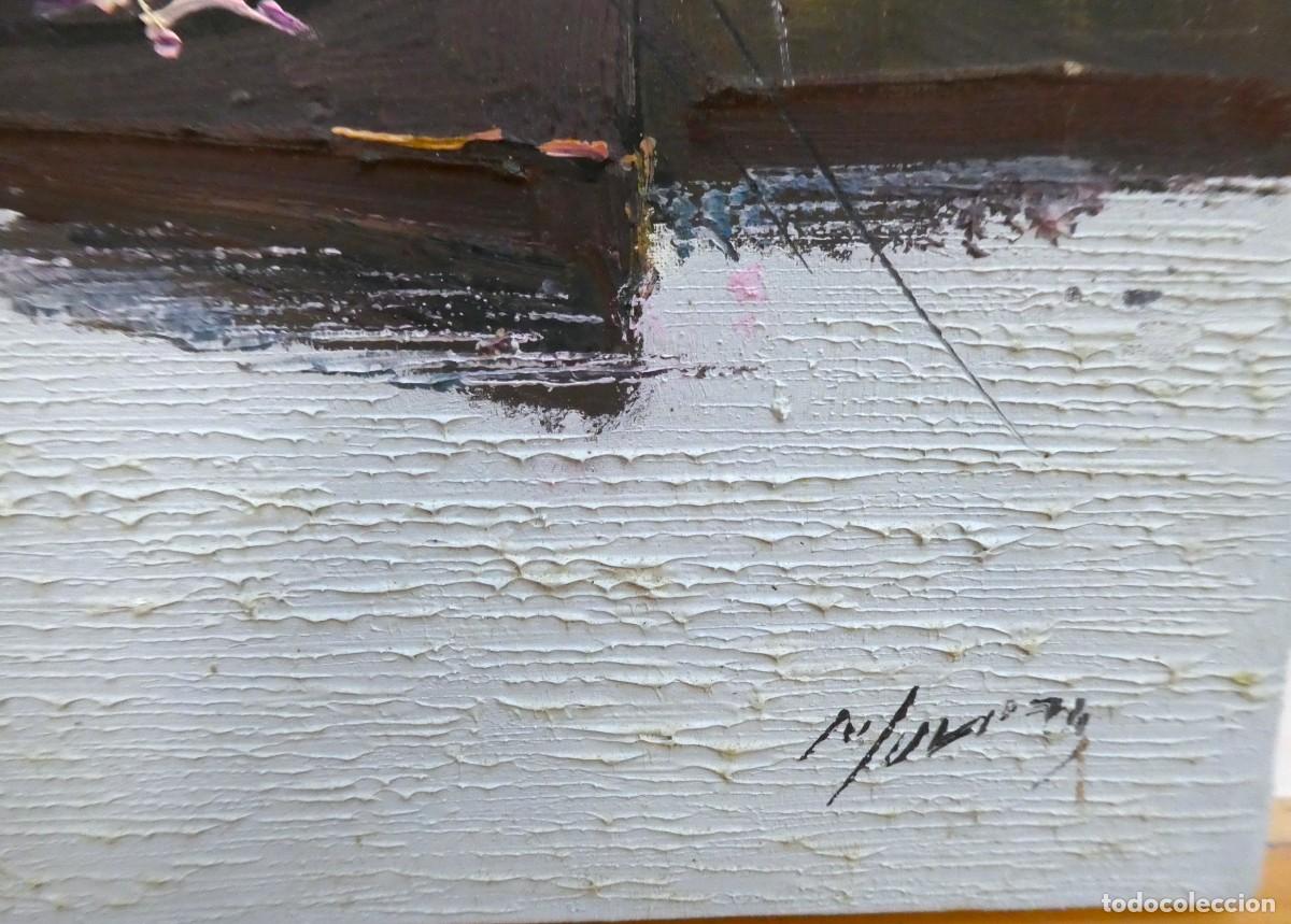 Arte: Bonito Oleo firmado, mide 41X27 cm - Foto 5