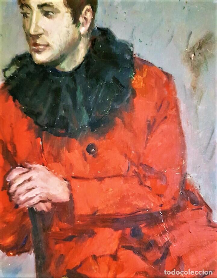 Arte: ARLEQUIN EN ROJO - PORTOLES - Foto 3