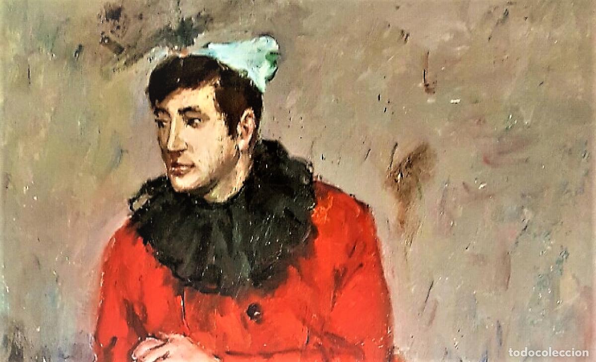 Arte: ARLEQUIN EN ROJO - PORTOLES - Foto 5