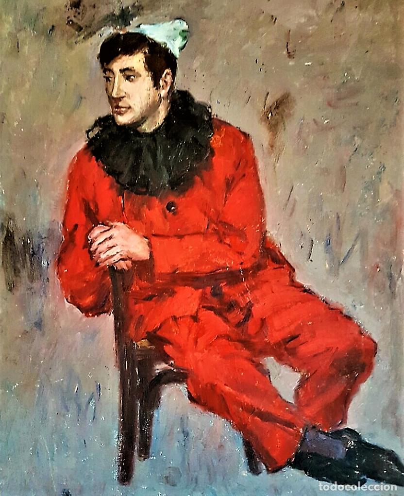 Arte: ARLEQUIN EN ROJO - PORTOLES - Foto 7