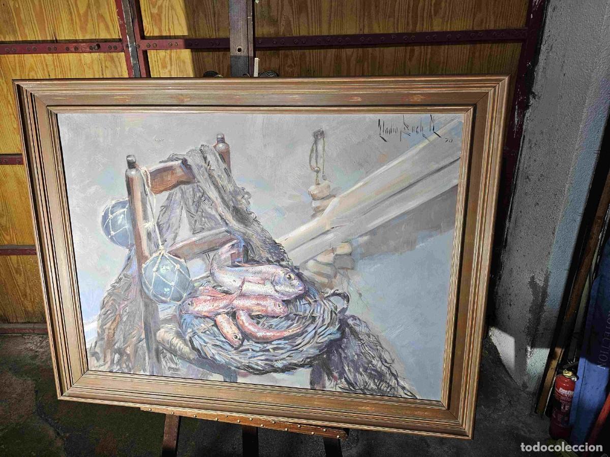 Arte: ELADIO DUCH MONASTERIO GRAN OLEO BODEGON - Foto 6