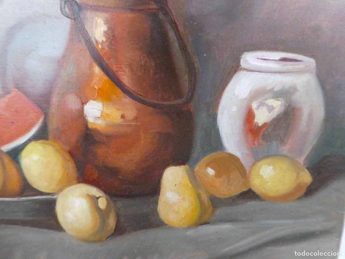 Arte: Oleo de un bodeg&oacute;n firmado E.CORTES - Foto 6