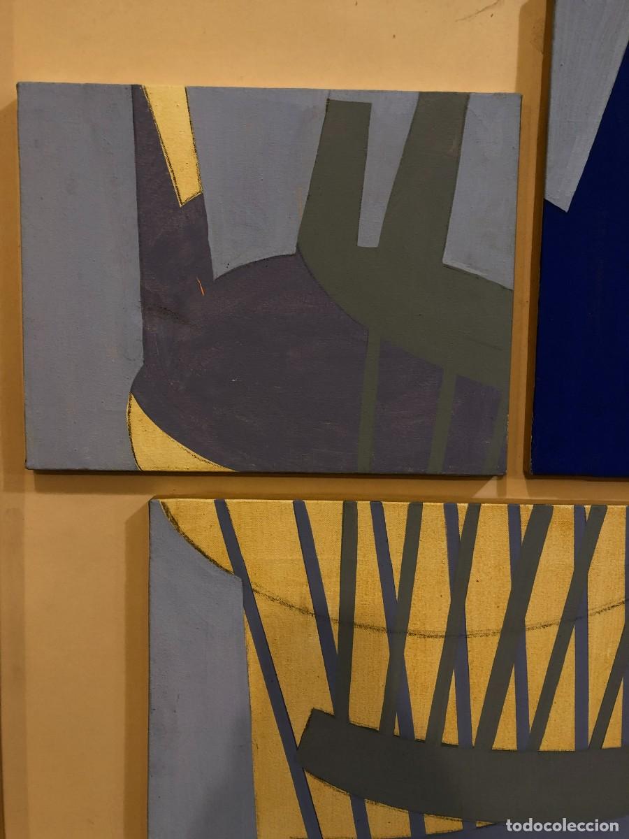 Arte: abstracto gran formato en tonos azules - Foto 2